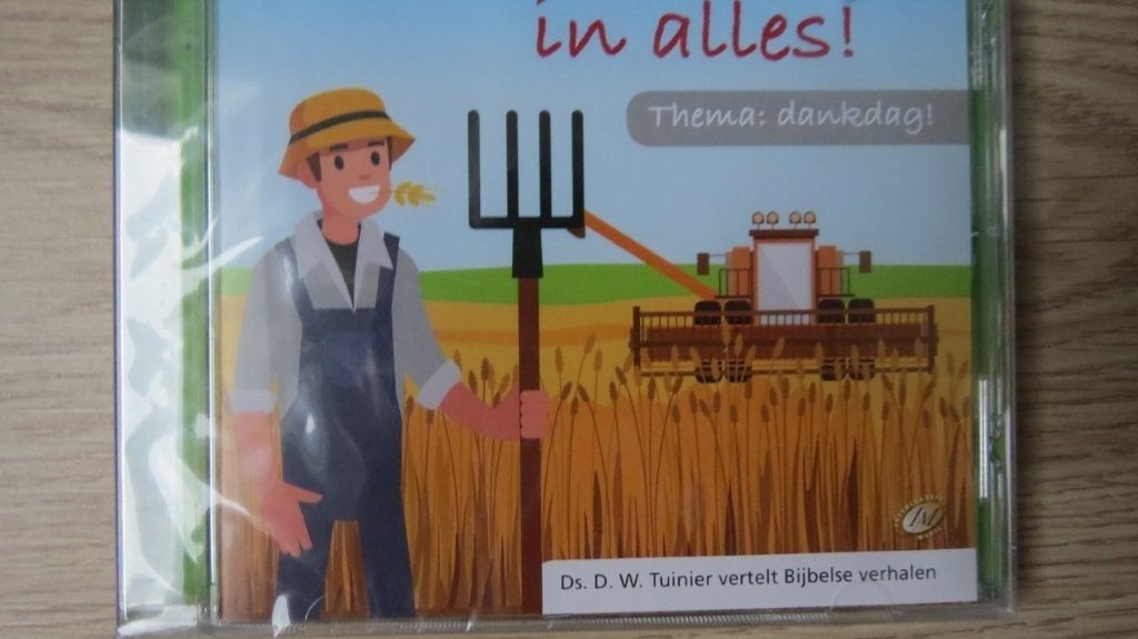 Vertel cd: Dankdag, Dankt God in alles! Ds. D.W. Tuinier, Ophalen of Verzenden, Nieuw in verpakking, Gospel