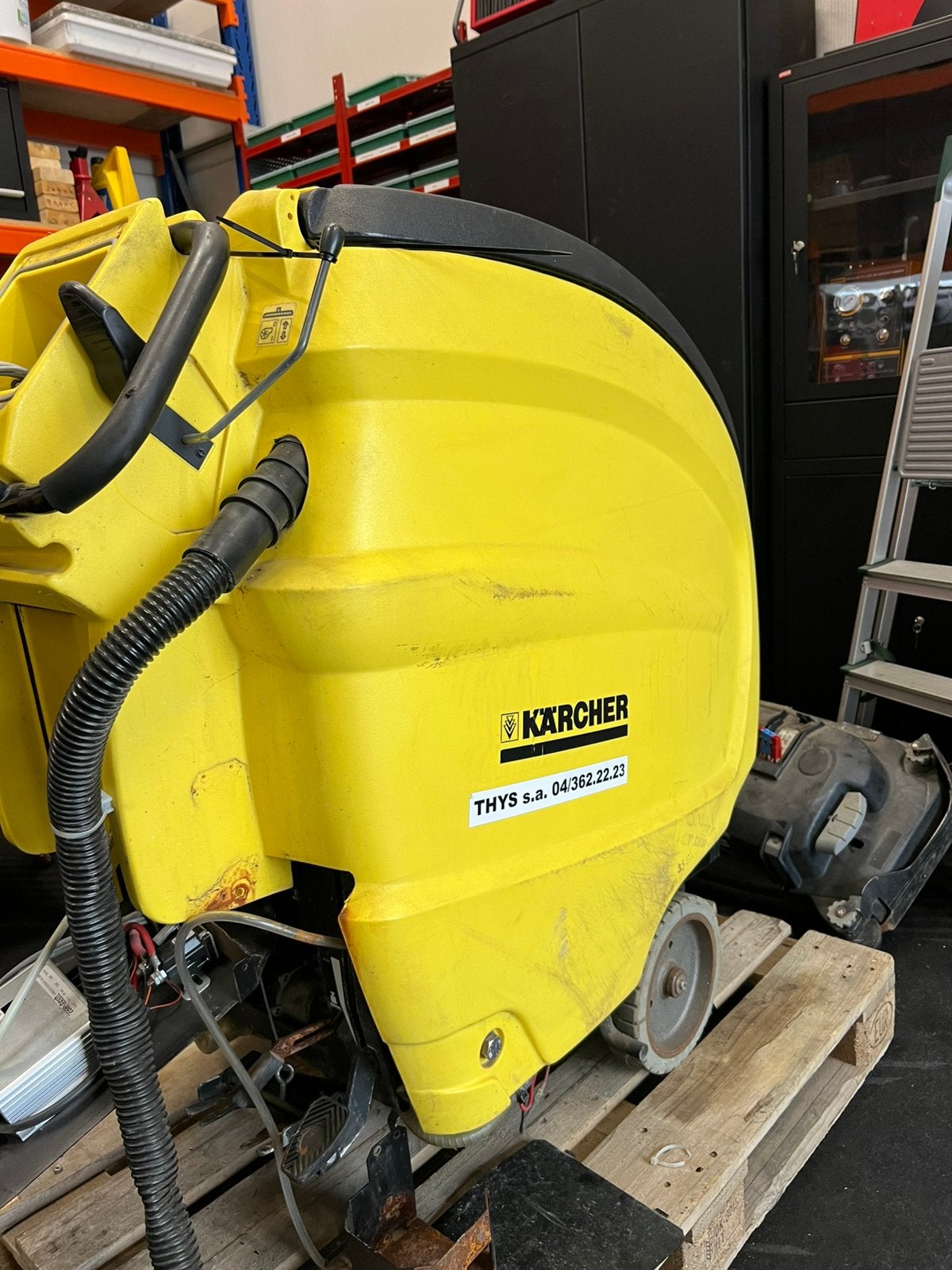 Kärcher B80 W onderdelen – elektronica, motoren, waterkraan, Ophalen of Verzenden, Gebruikt