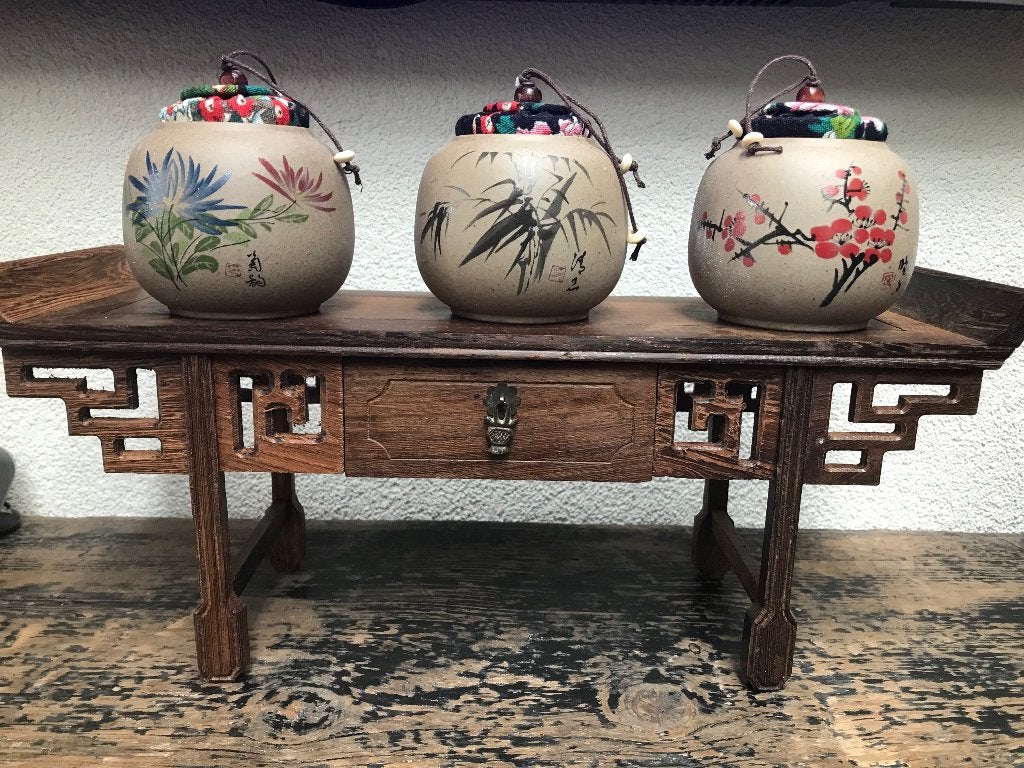 Chinees oosters keramisch thee kruidenpot handwerk pot, Overige typen, Nieuw, Ophalen of Verzenden, https://verburgtvintage.nl/#contact