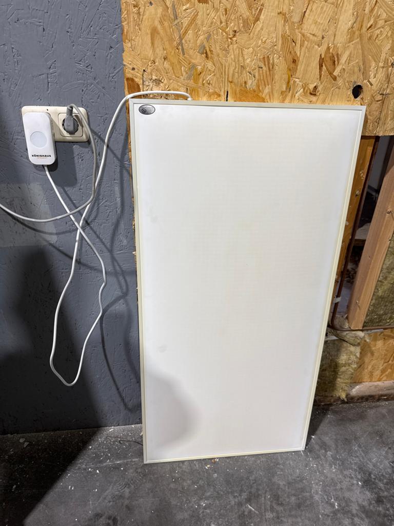 Königshaus Infrarood Paneel met Thermostaat - Werkt goed!, Doe-het-zelf en Verbouw, Verwarming en Radiatoren, Ophalen, Overige typen