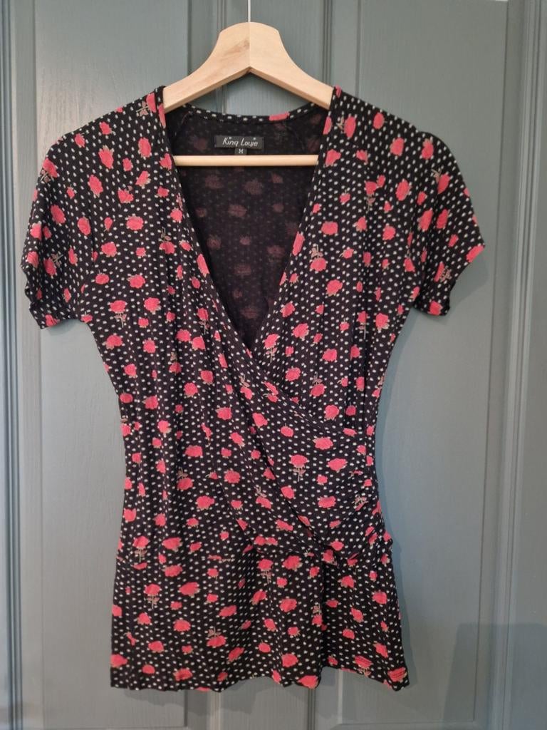 T-shirt King Louie maat M, Kleding | Dames, Jumpsuits, King Louie, Ophalen of Verzenden, Zo goed als nieuw, Maat 38/40 (M)