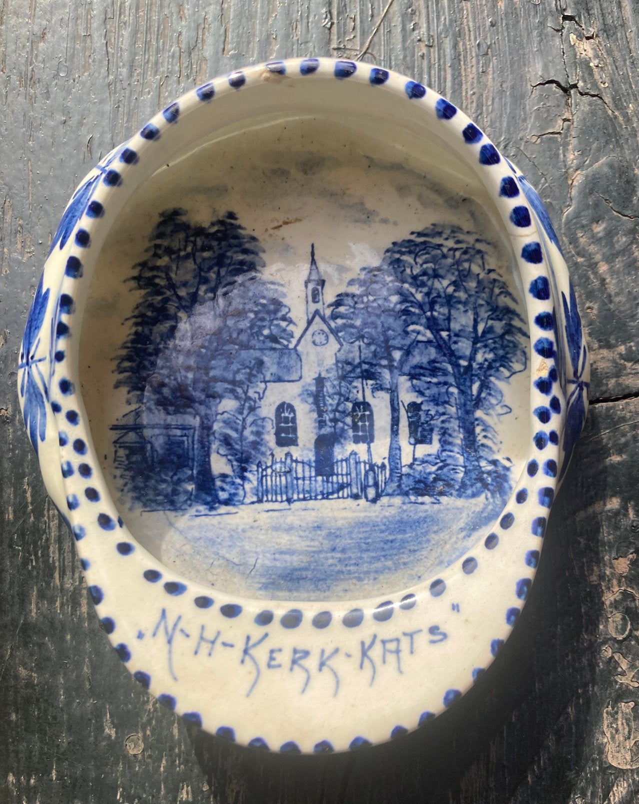 Kats in zeeland asbak te koop., Ophalen of Verzenden