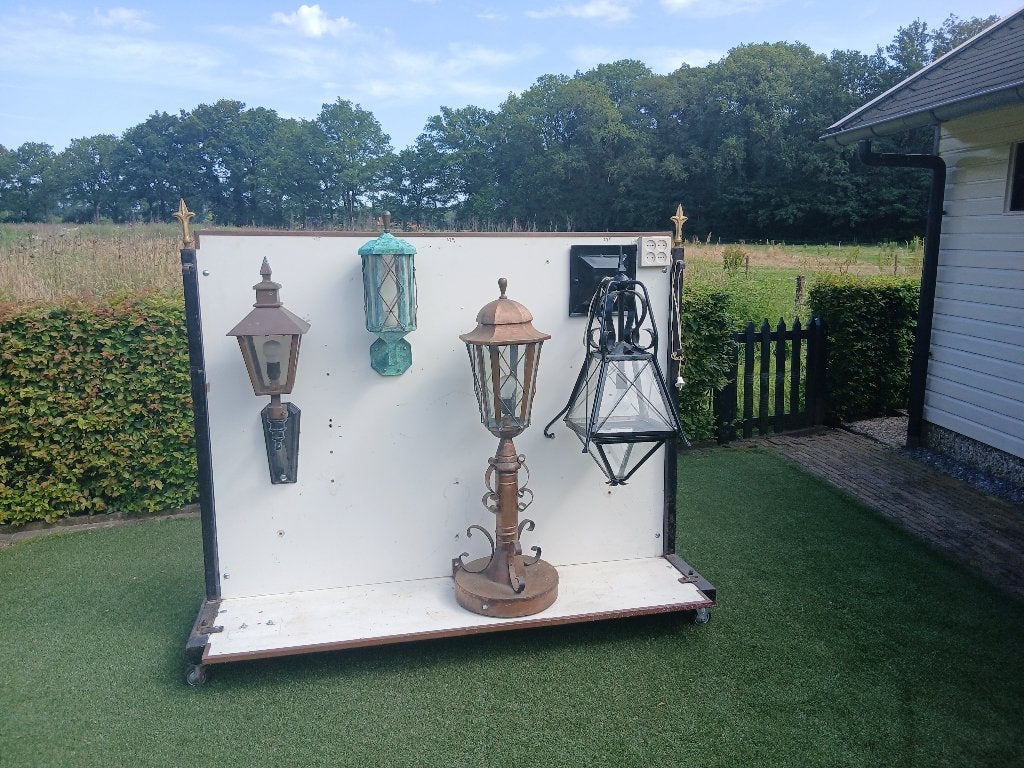 Koper buitenlampen + diversen, Ophalen, Zo goed als nieuw
