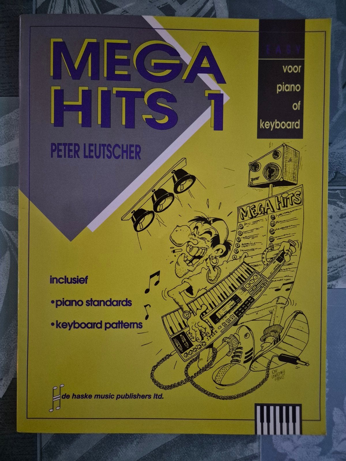 Mega Hits 1 - Peter Leutscher (Piano/Keyboard), Gebruikt, Les of Cursus, Ophalen of Verzenden, Piano
