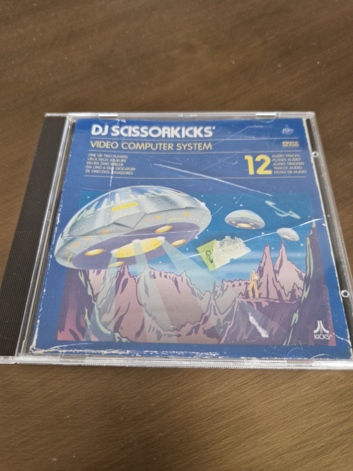DJ Scissorkicks - Video Computer System CD Atari, Gebruikt, Ophalen of Verzenden, Elektronisch, Inclusief doosje