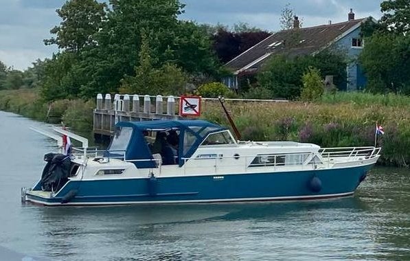 Prachtige target royal boeg en hekschroef!, Watersport en Boten, Walstroom, 11 m, Diesel, 106 pk