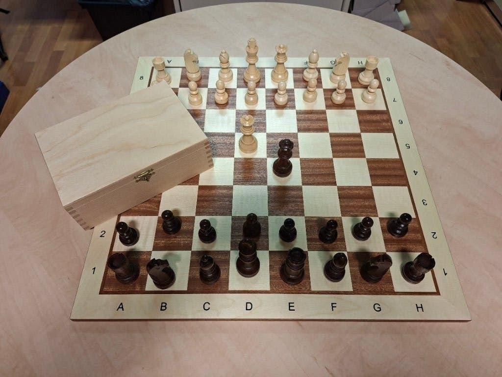 Schaakset maat 6, Een of twee spelers, Ophalen of Verzenden, Nieuw