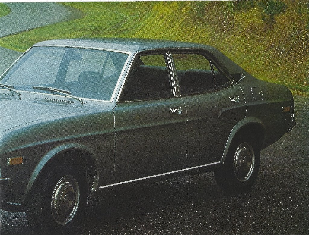Folder Mazda 929 1976, Ophalen of Verzenden, Gelezen, Mazda