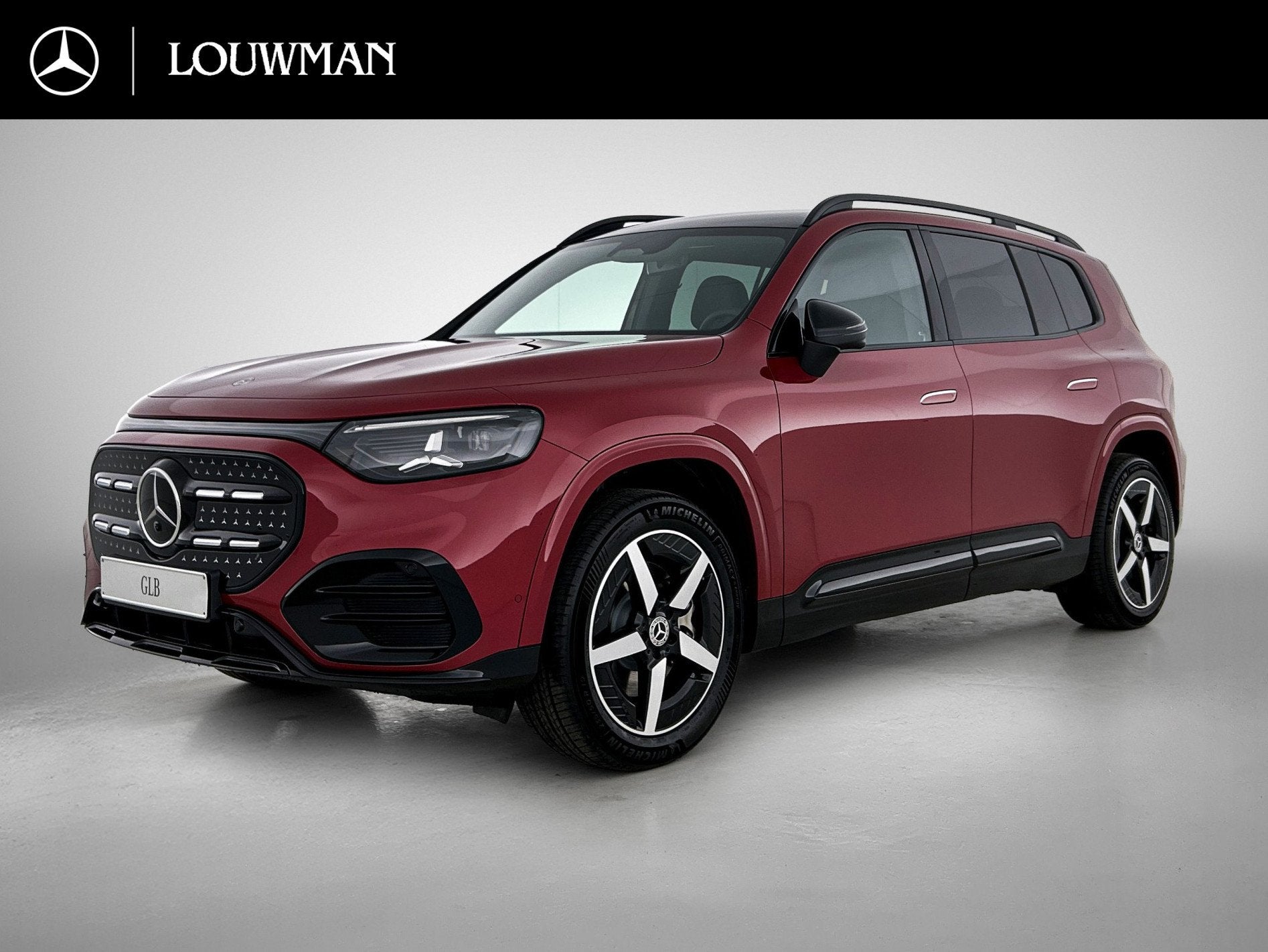Mercedes-Benz GLB 200 Business Solution AMG 7p. 58 kWh | Pre, Auto's, Zwart, 7 stoelen, 63 kWh, Nieuw