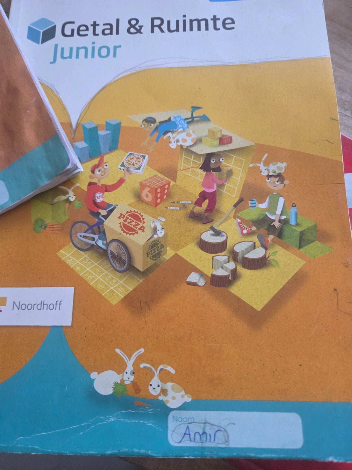 Gelezen Getal & Ruimte Junior leerwerkboek blok 6 en 7, Boeken, Ophalen, Gelezen, Overige niveaus, Overige vakken