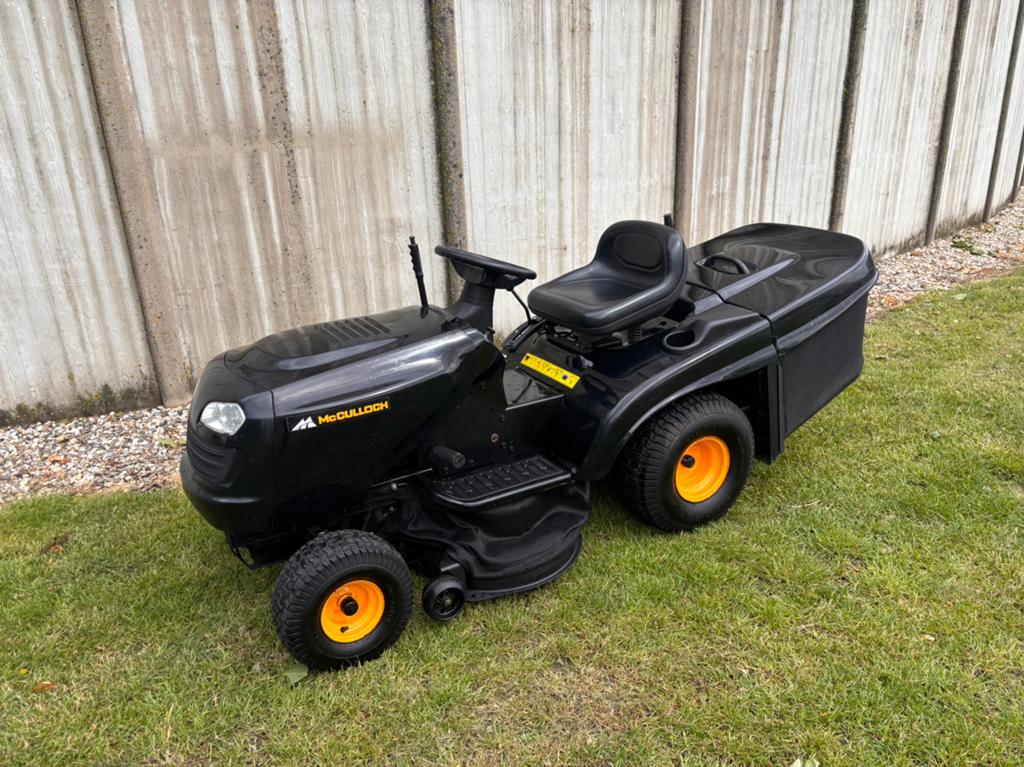 Zitmaaier met opvangbak - hydrostaat / automaat - incl beurt, Ophalen, Zo goed als nieuw, Opvangbak, 90 tot 120 cm