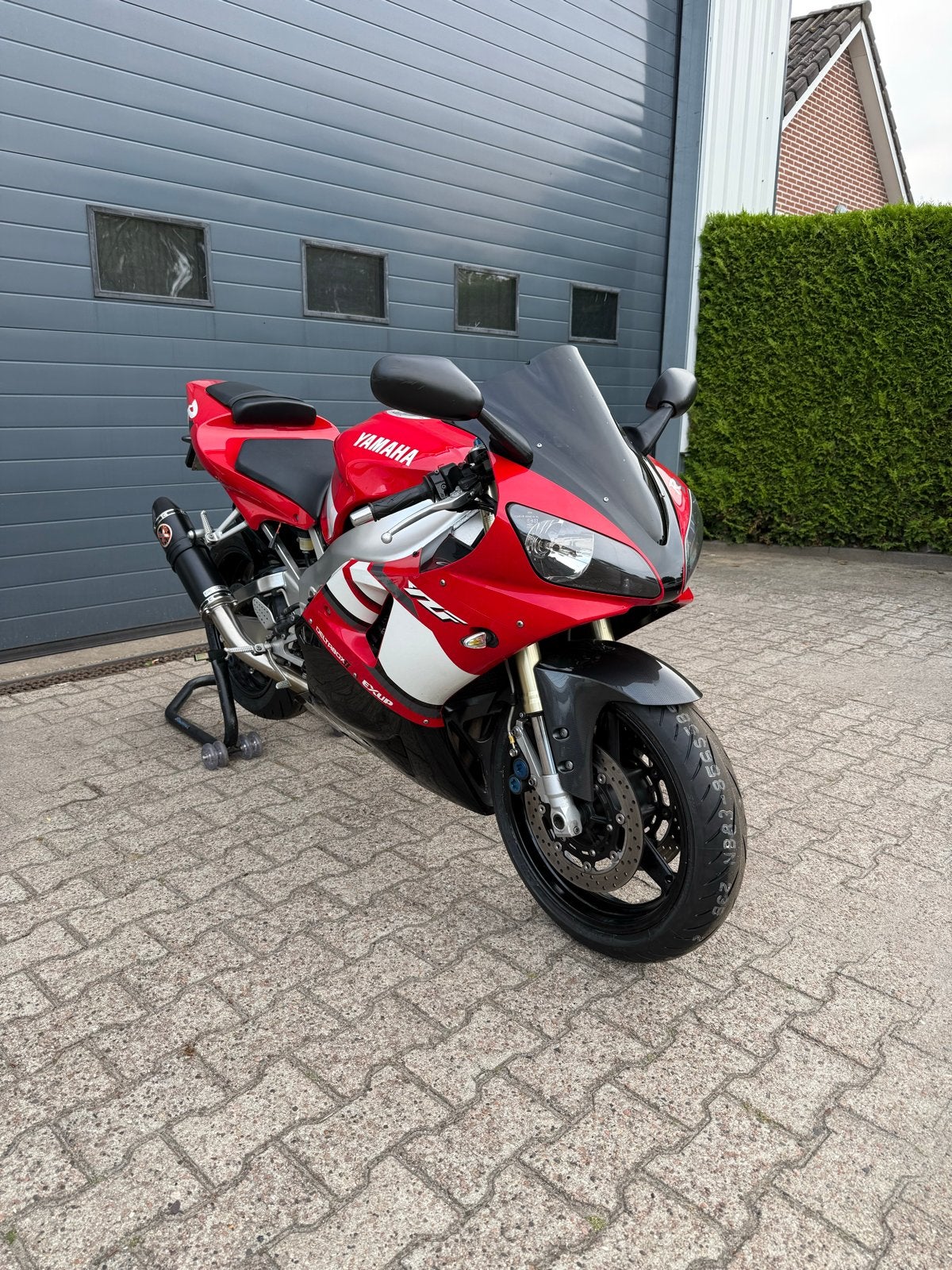 Yamaha YZF-R1 Super Sport Motor - Rood/Wit, Motoren, Sportuitlaat, 4 cilinders, Gebruikt, Super Sport