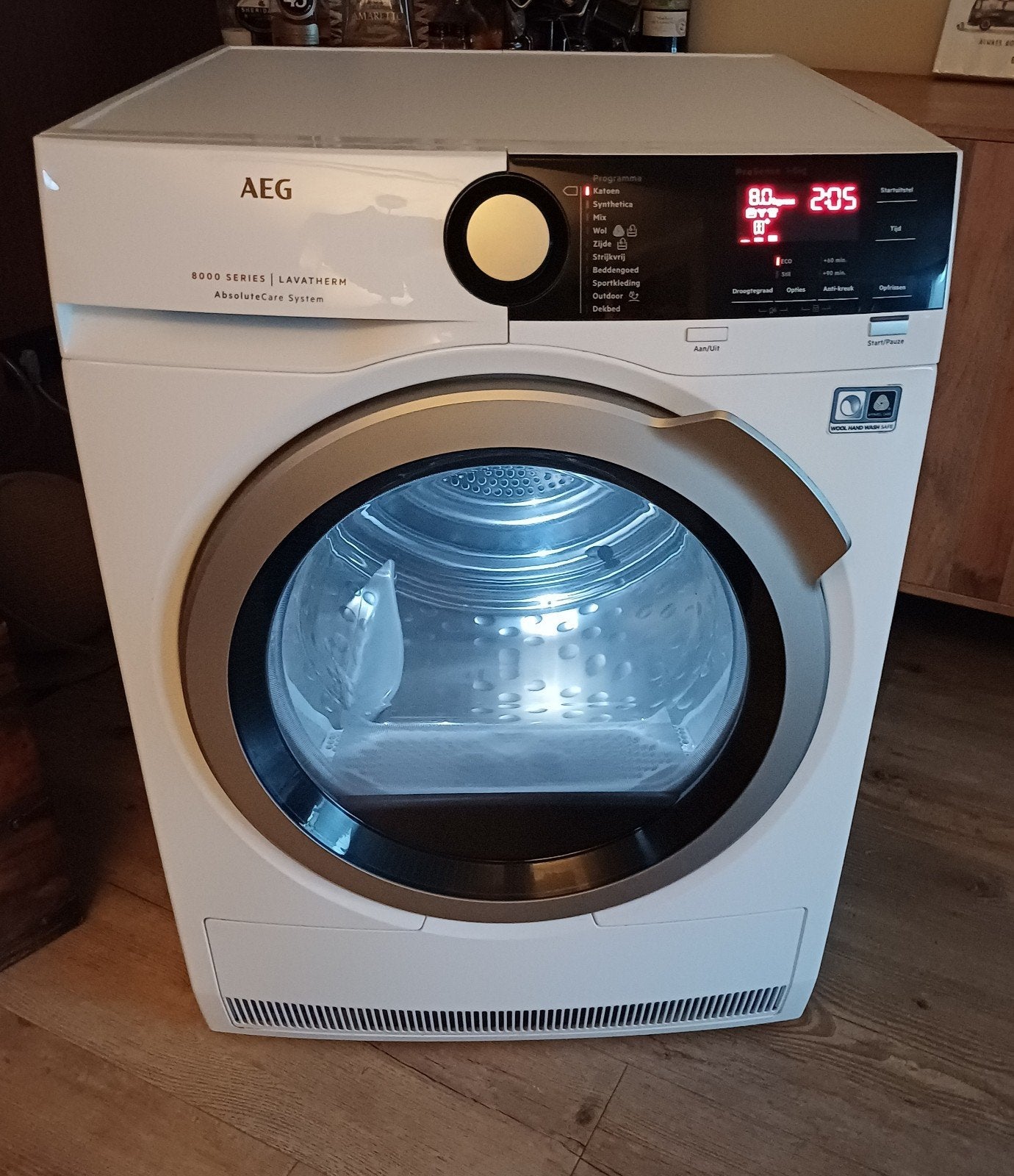 AEG 8000 Serie Lavatherm Warmtepompdroger, Witgoed en Apparatuur, Wasdrogers, Ophalen, Voorlader