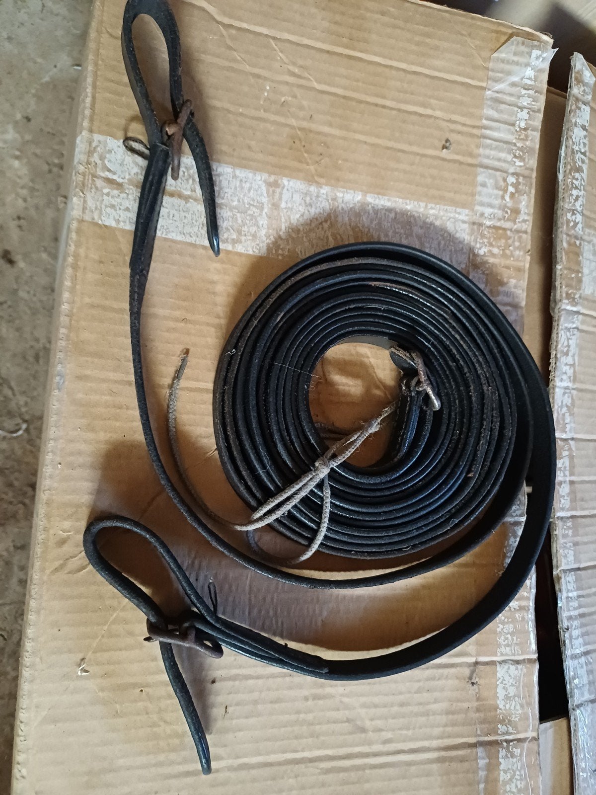 leren leidsels 3m, Ophalen of Verzenden