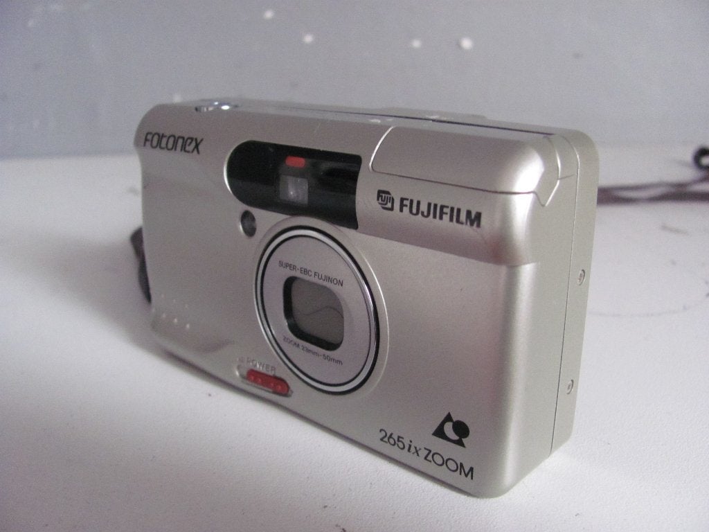 Fujifilm fotonex 265ixZoom  Werkt op cr123, Ophalen of Verzenden, Zo goed als nieuw, Compact, Fuji