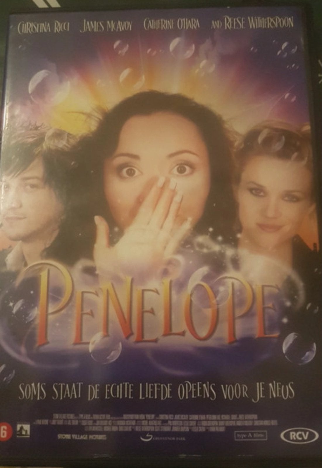 Penelope DVD - Romantische Komedie met Christina Ricci, Vanaf 6 jaar, Ophalen of Verzenden, Gebruikt, Romantische komedie