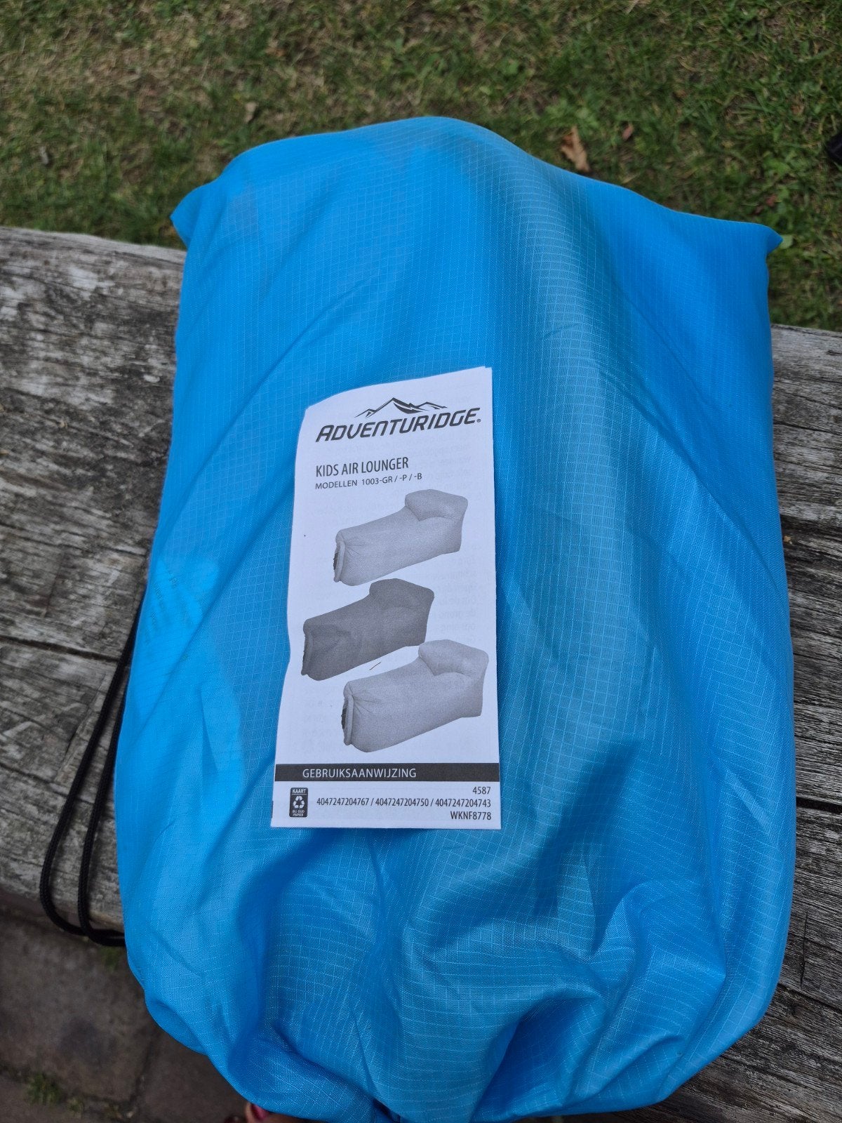 Adventuridge Kids Air Lounger - Nieuw Blauw, Caravans en Kamperen, Ophalen of Verzenden
