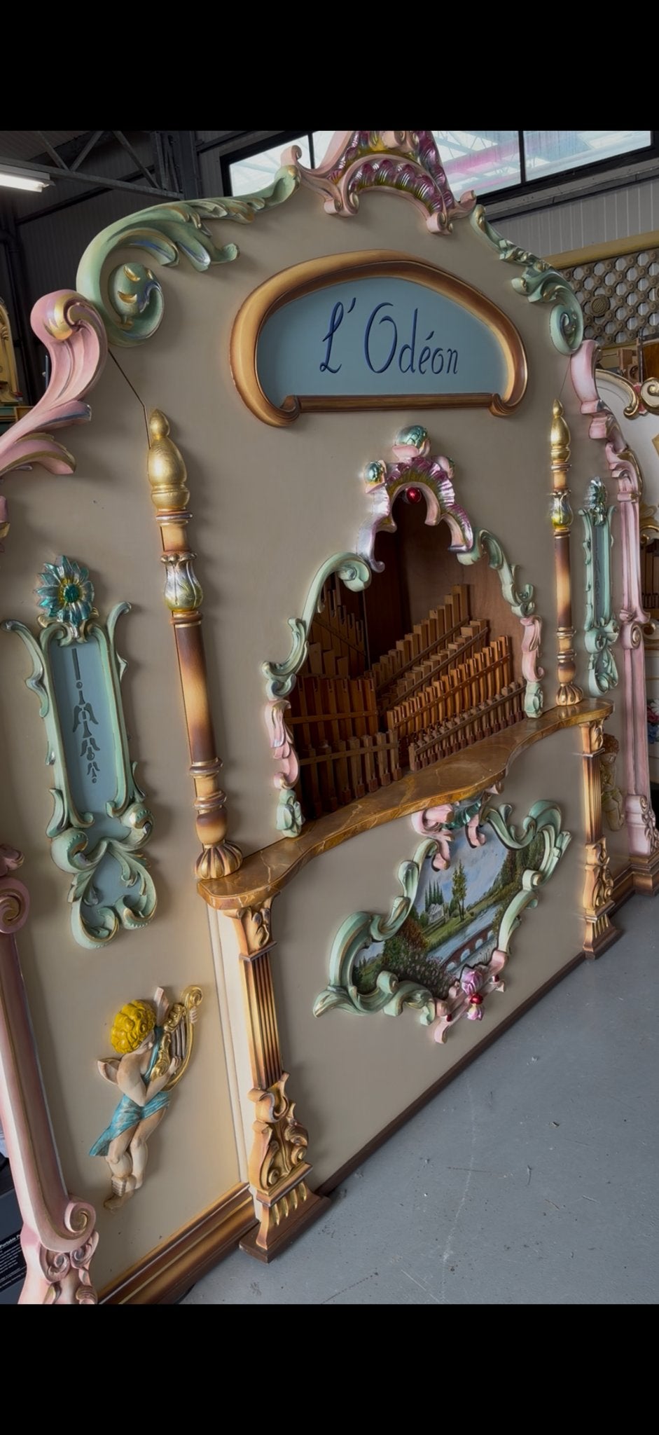 Prachtig draaiorgel 'L'Odéon', Muziek en Instrumenten, Ophalen of Verzenden, Zo goed als nieuw