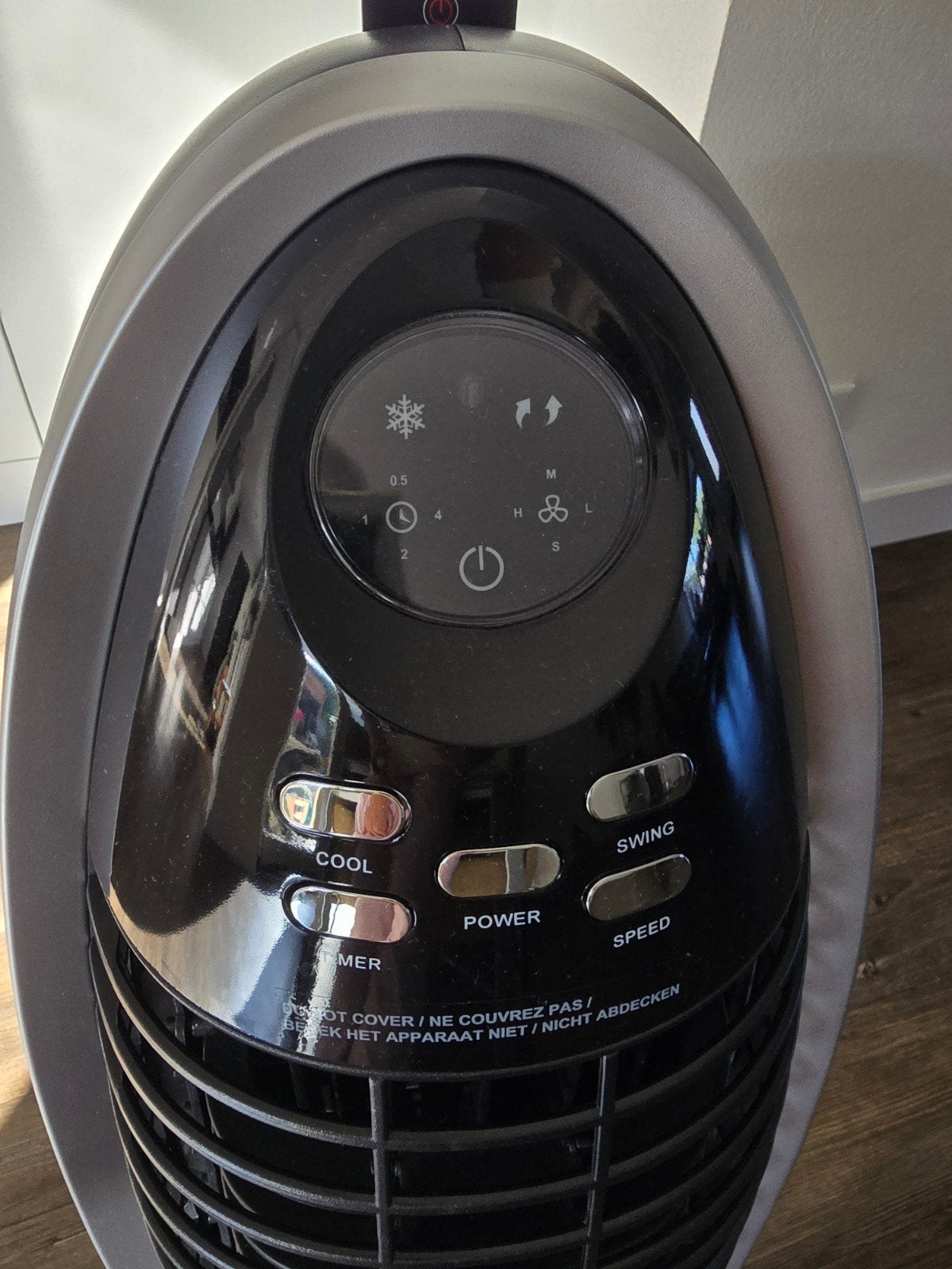 Honeywell Torenventilator met Afstandsbediening, Ophalen of Verzenden, Ventilator met afstandsbediening, Zo goed als nieuw, Torenventilator