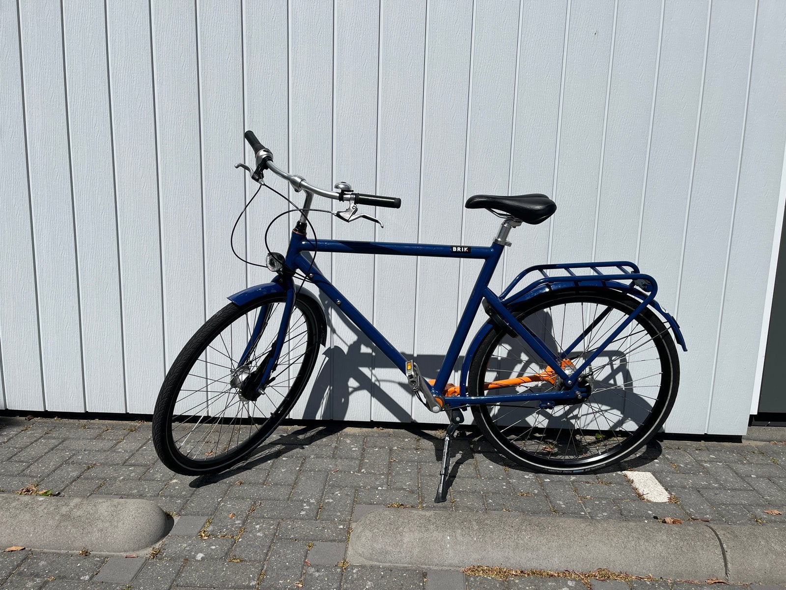 Brik- Herenfiets- cardanaandrijving, Versnellingen, Zo goed als nieuw, 57 tot 61 cm, Trommelrem