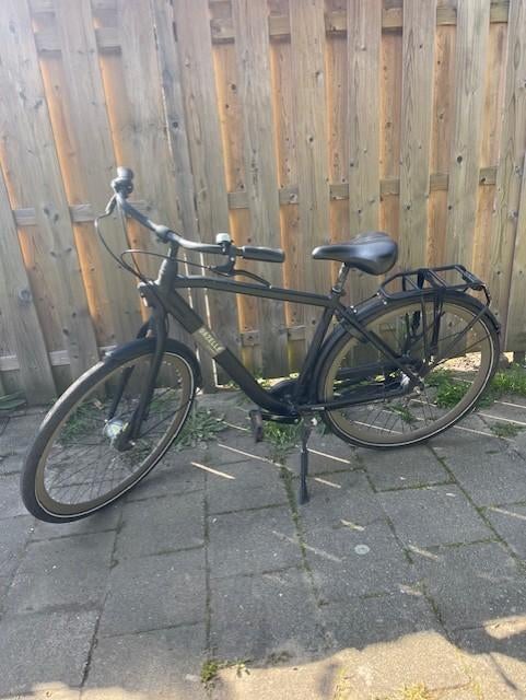 Gazelle Esprit jongensfiets zwart, Ophalen, Gebruikt, Versnellingen, 49 tot 53 cm