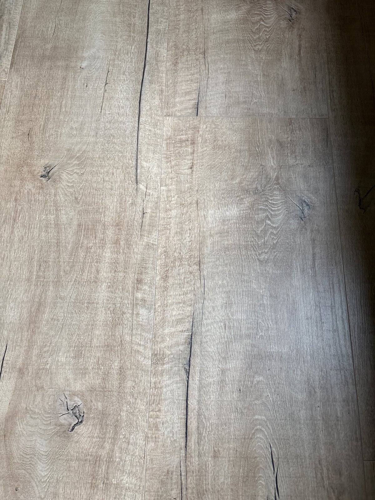 Mooie laminaatvloer met houtlook - Gebruikt +/-60 m2, Ophalen, Gebruikt, 50 tot 150 cm, 10 m² of meer