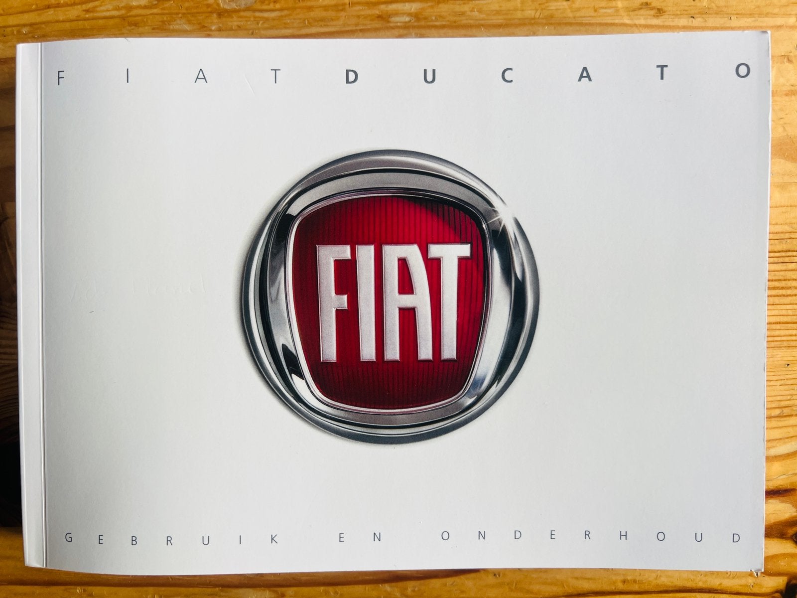 Fiat Ducato instructieboekje Nederlands, Ophalen, Zo goed als nieuw, Overige merken