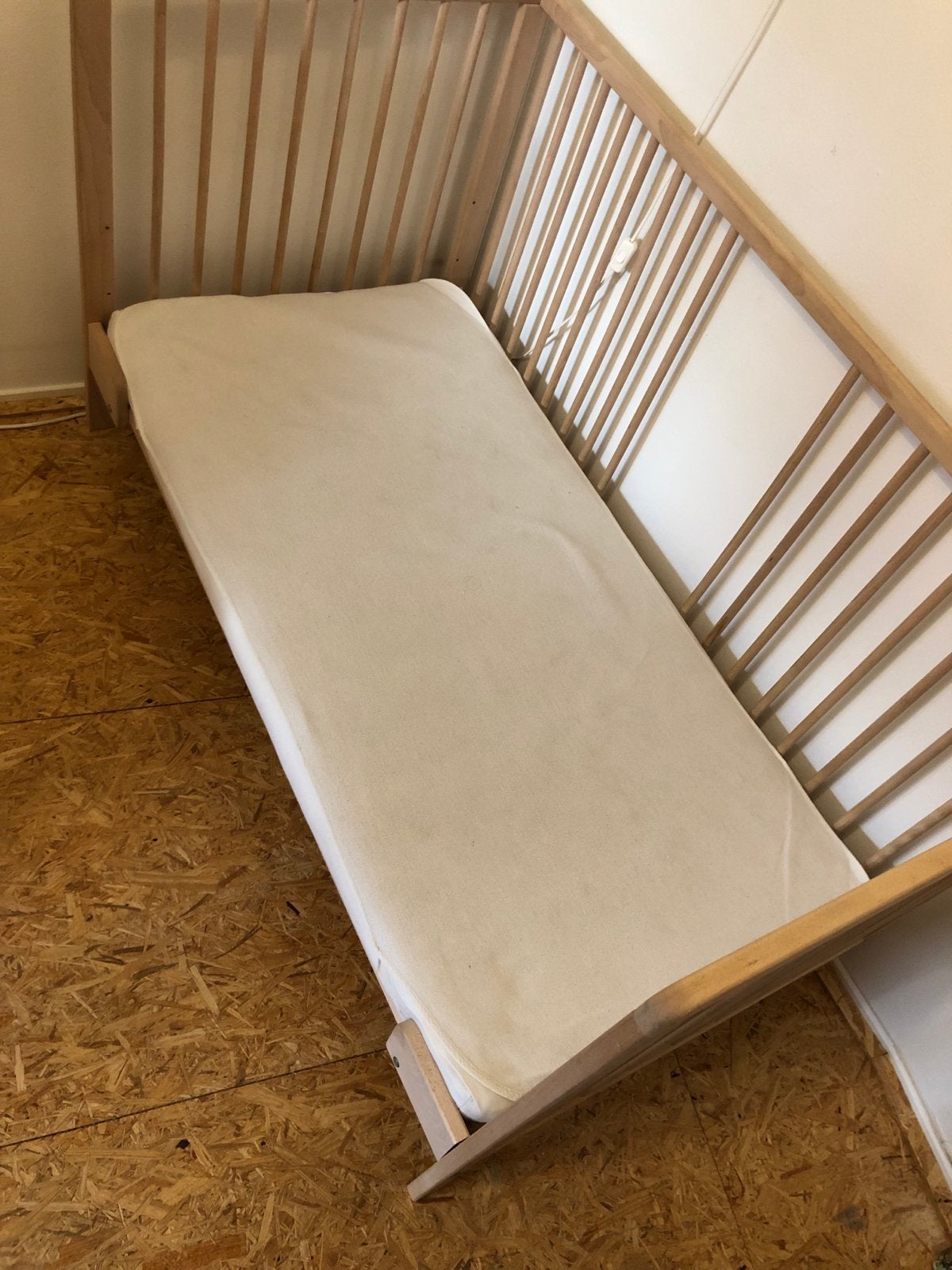 Allnatura kindermatras ‘Coco’ - 140cm x 70cm, Ophalen, Gebruikt, Eenpersoons, 190 cm of minder