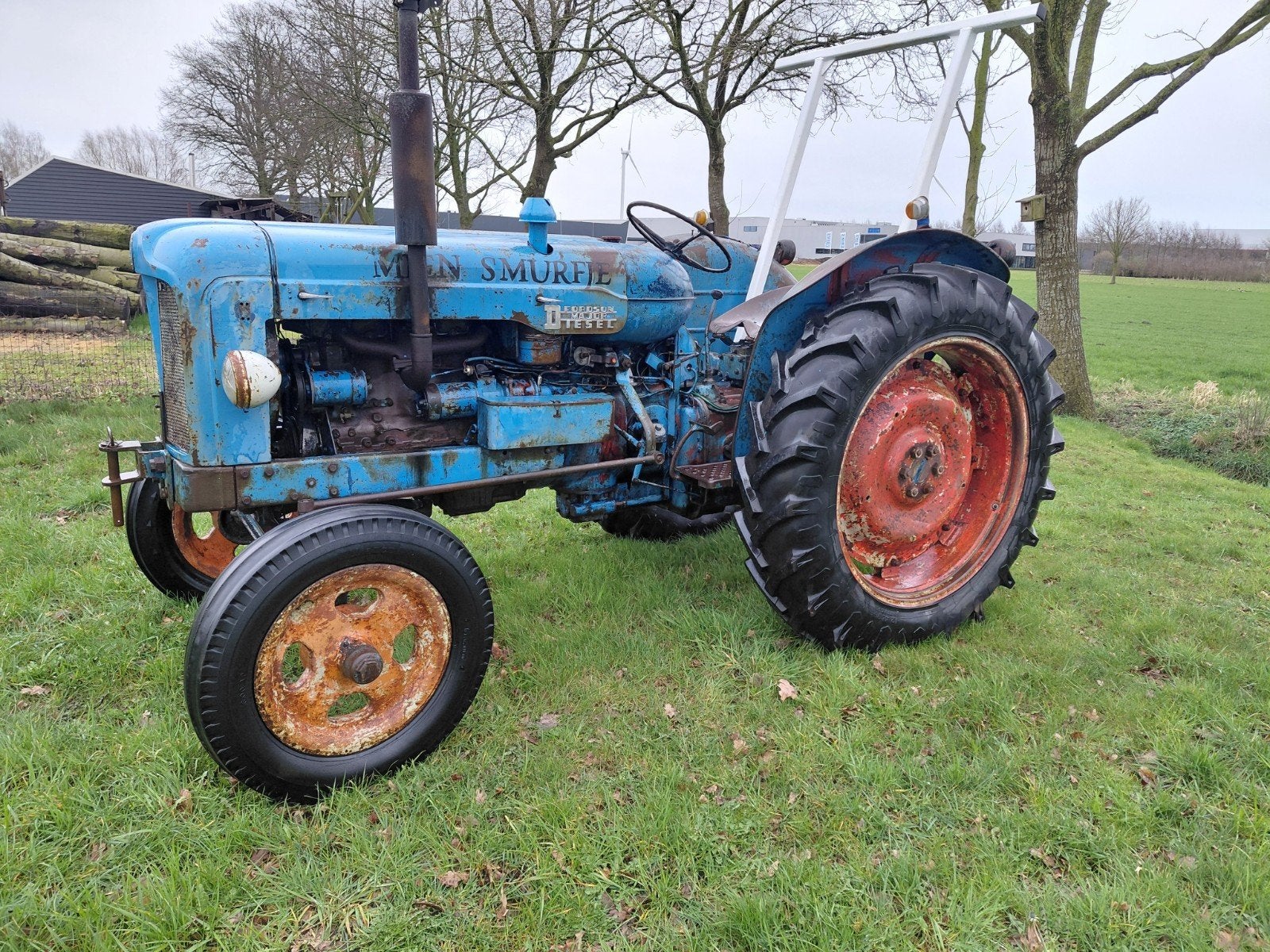 Te koop mooie fordson majoor met pz bak, Zakelijke goederen, Agrarisch | Tractoren, Ophalen of Verzenden, Tot 80 Pk, Ford, Tot 2500