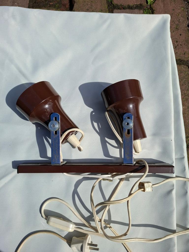 Vintage plafondspots, Ophalen of Verzenden, Metaal of Aluminium