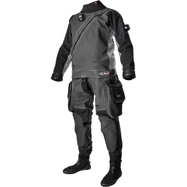 Santi E.Lite+ Droogpak – Made to Measure – ca. XXL, Watersport en Boten, Ophalen, Gebruikt, Duikpak