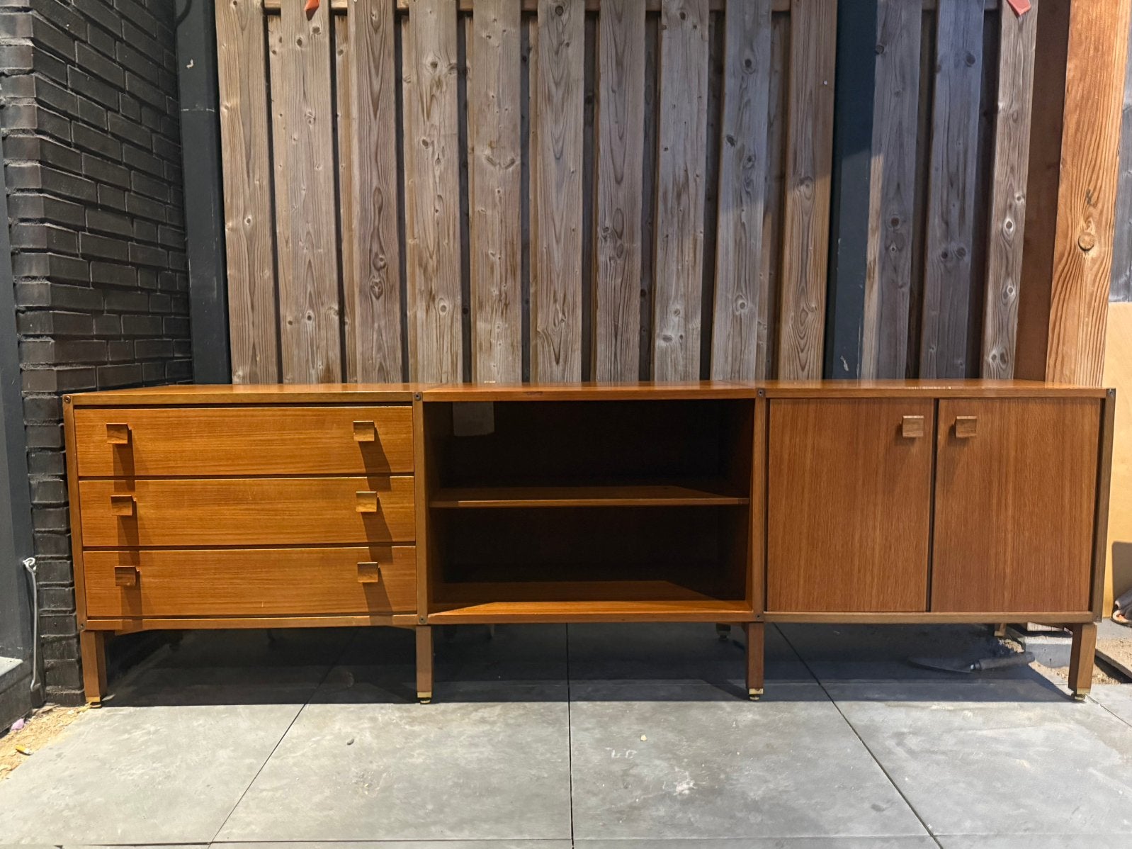 Vintage Topform dressoir / tv-meubel – jaren 60/70, Gebruikt, Vintage, Ophalen of Verzenden, Topform