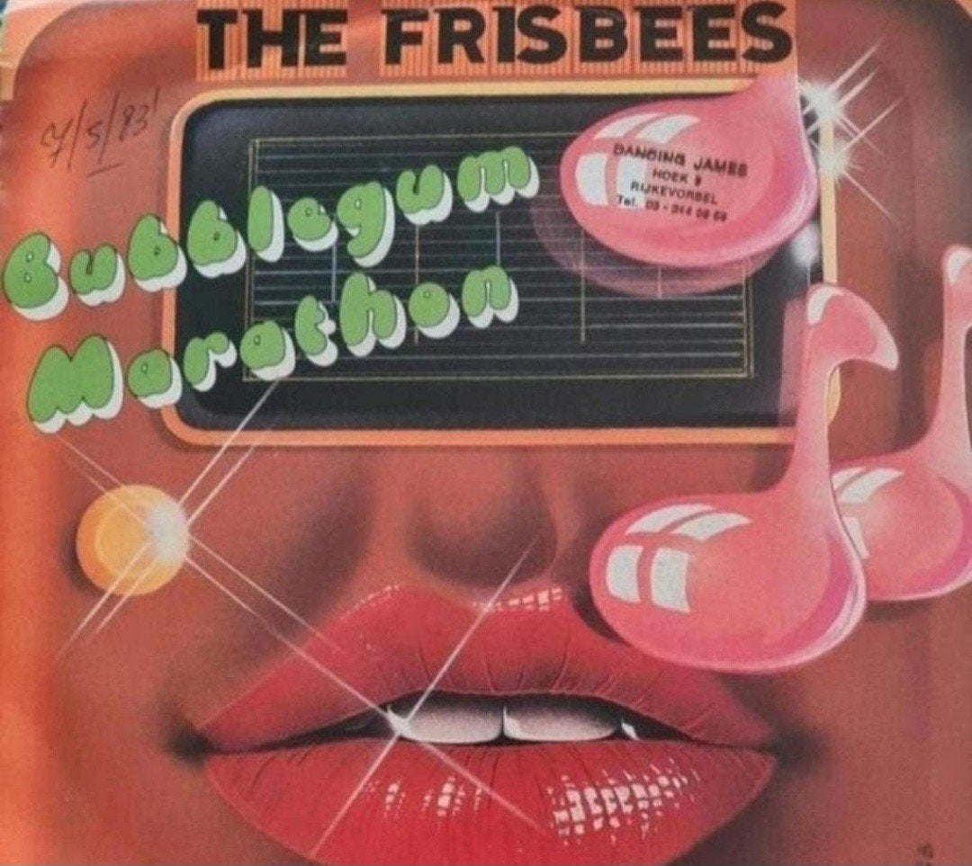 THE FRISBEES  - BUBBLEGUM MARATHON, Ophalen of Verzenden, Gebruikt