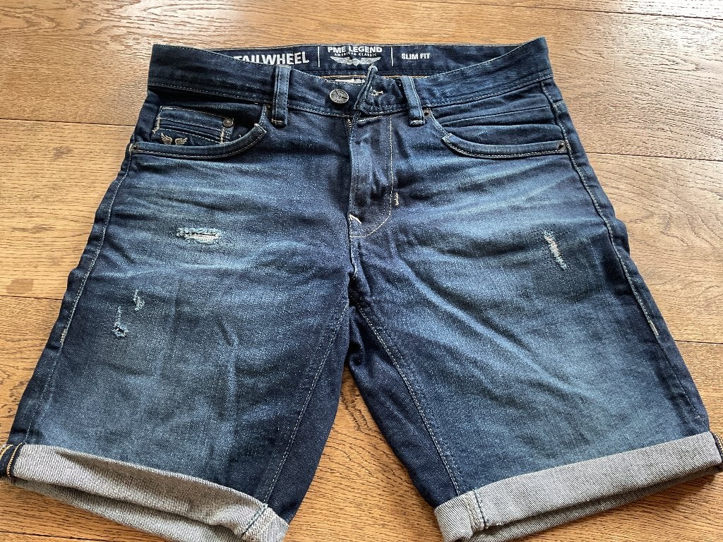 PME LEGEND korte broek. Short. W29..1x gedragen, Blauw, W32 (confectie 46) of kleiner, Ophalen of Verzenden, Zo goed als nieuw