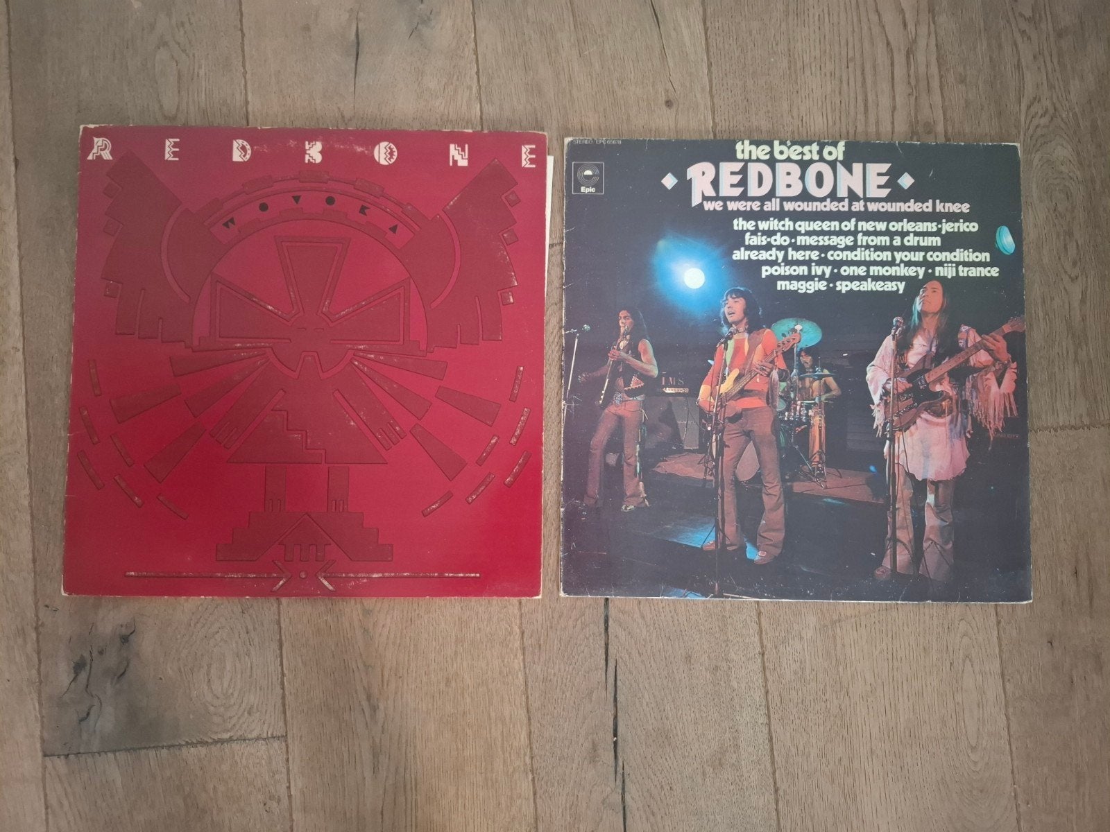 lp' s Vinyl Red Bone, Ophalen of Verzenden, Gebruikt