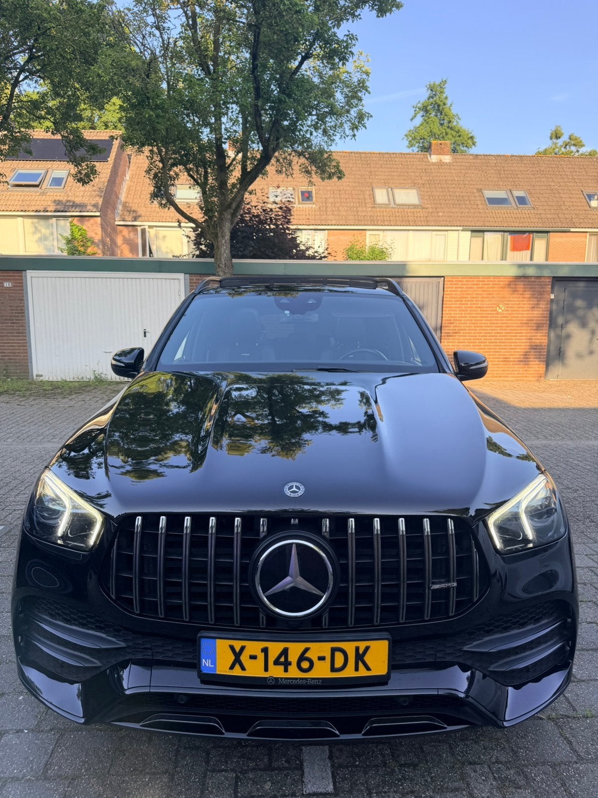 Bomvolle Mercedes GLE 300d | AMG Line | Pano | 7 pers stoel, Auto's, Mercedes-Benz, Automaat, 4 cilinders, Zwart, 245 pk