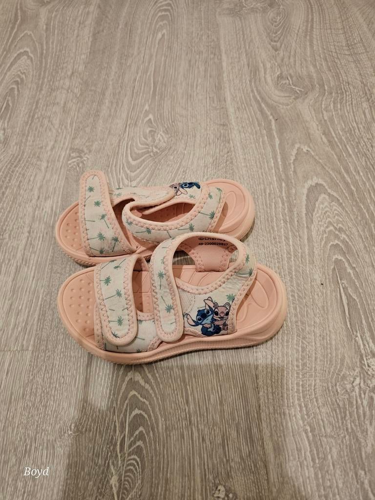 Disney stitch sandalen, Meisje, Overige typen, Zo goed als nieuw, Ophalen