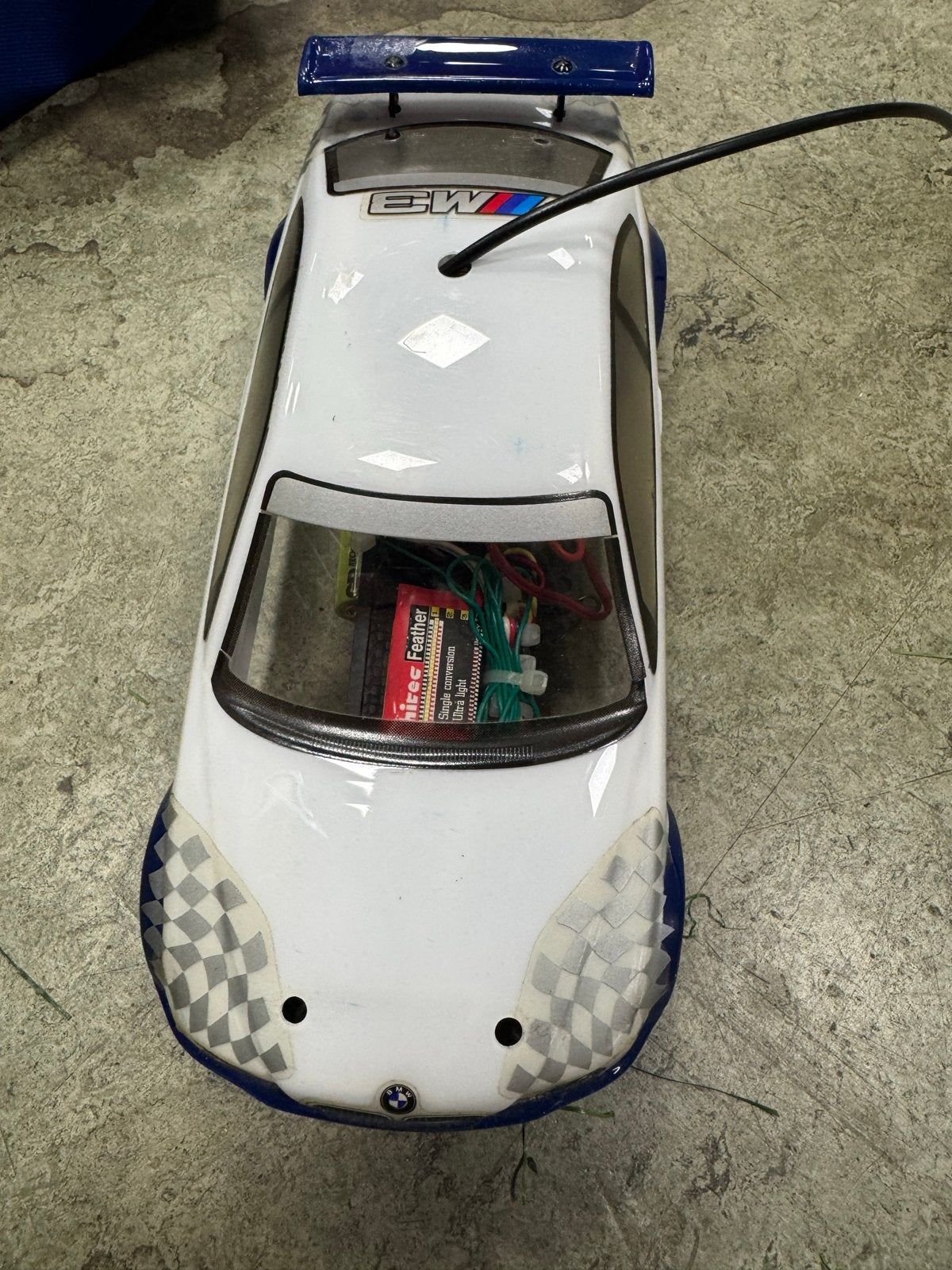 HPI Micro RS4 RC Auto Onroad BMW M3, Hobby en Vrije tijd, Elektro, Gebruikt, Ophalen of Verzenden, Auto onroad