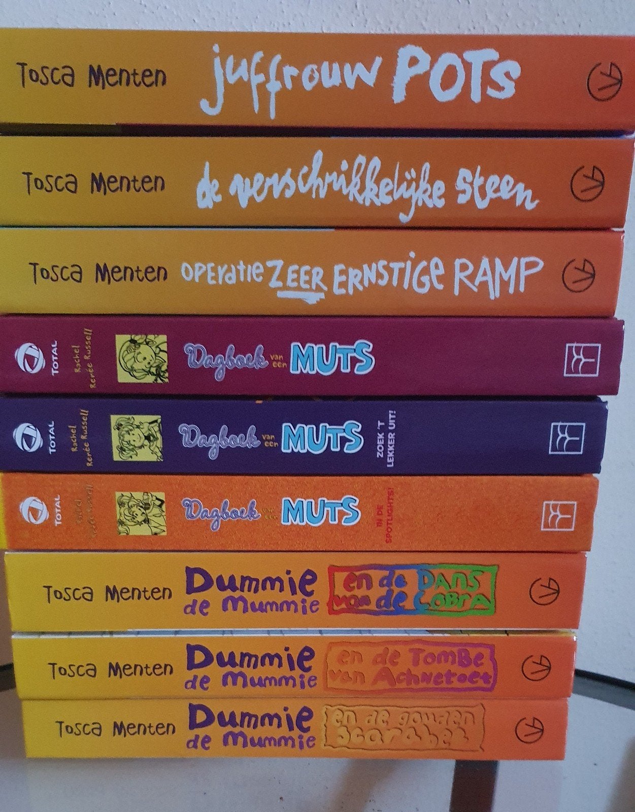 Grote coll. kinderboeken: Tosca Menten etc, setprijs € 9,95, Ophalen of Verzenden, Gelezen