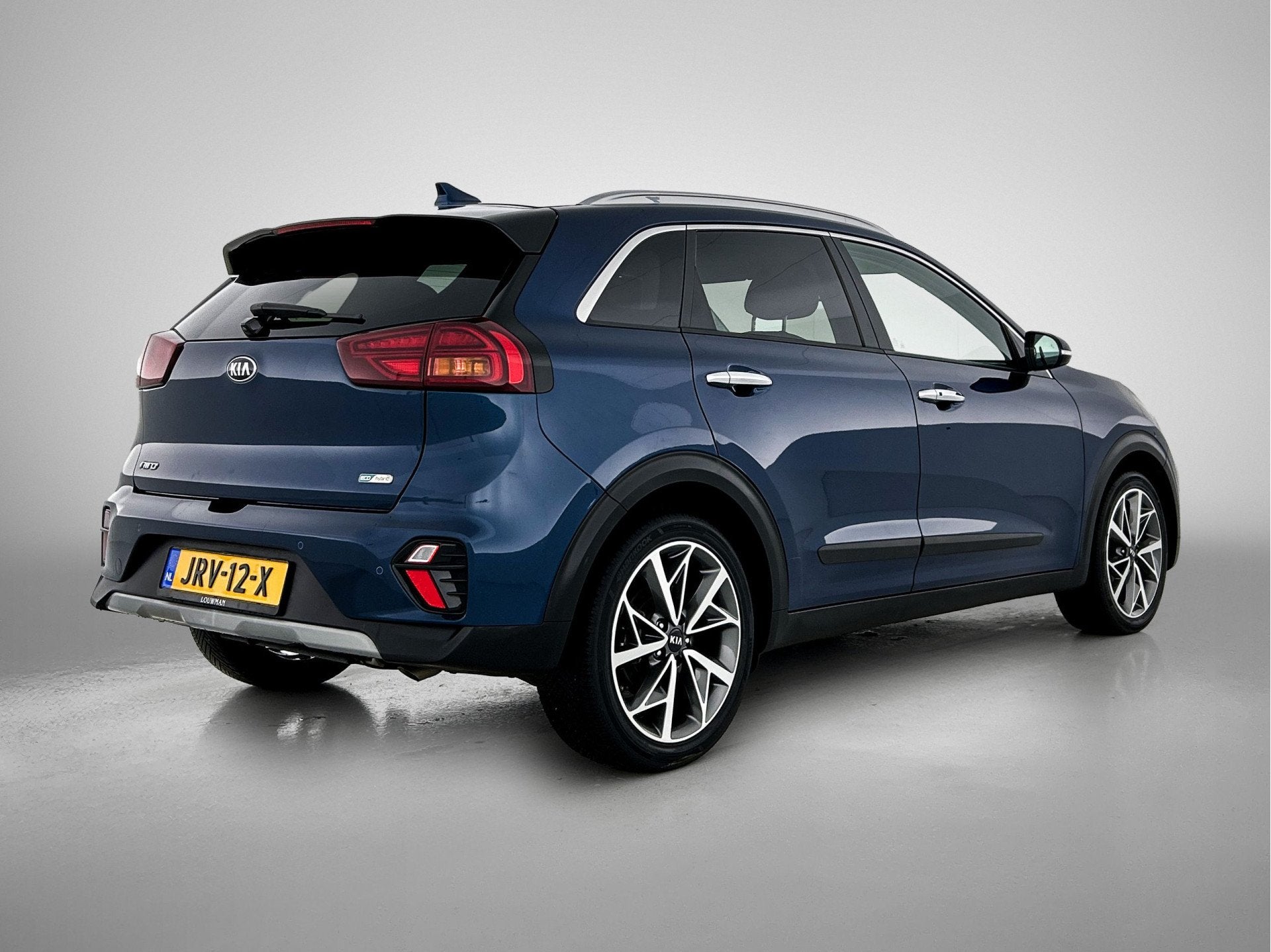 Kia Niro 1.6 GDi Hybrid Style Edition | JBL speakers | Blind, Auto's, Kia, 12 maanden, Gebruikt, Blauw, Leder en Stof