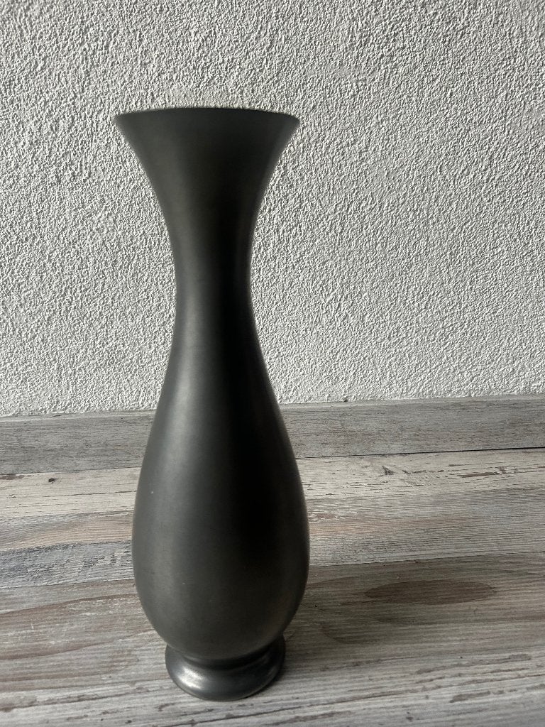 Vintage tinnen vaas - Elegant en tijdloos design, Ophalen of Verzenden