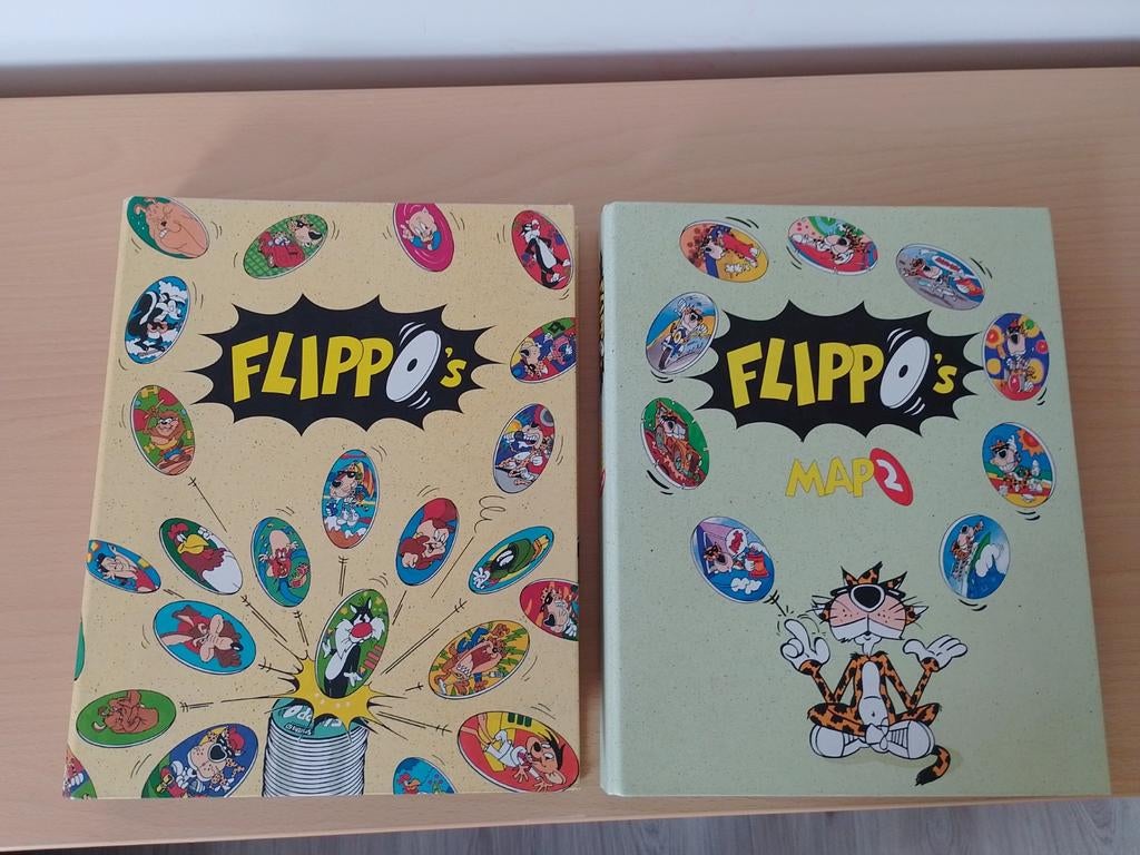 Flippo's verzamelmappen 1 & 2, Ophalen of Verzenden, Map, Album of Poster, Met verzamelmap(pen)