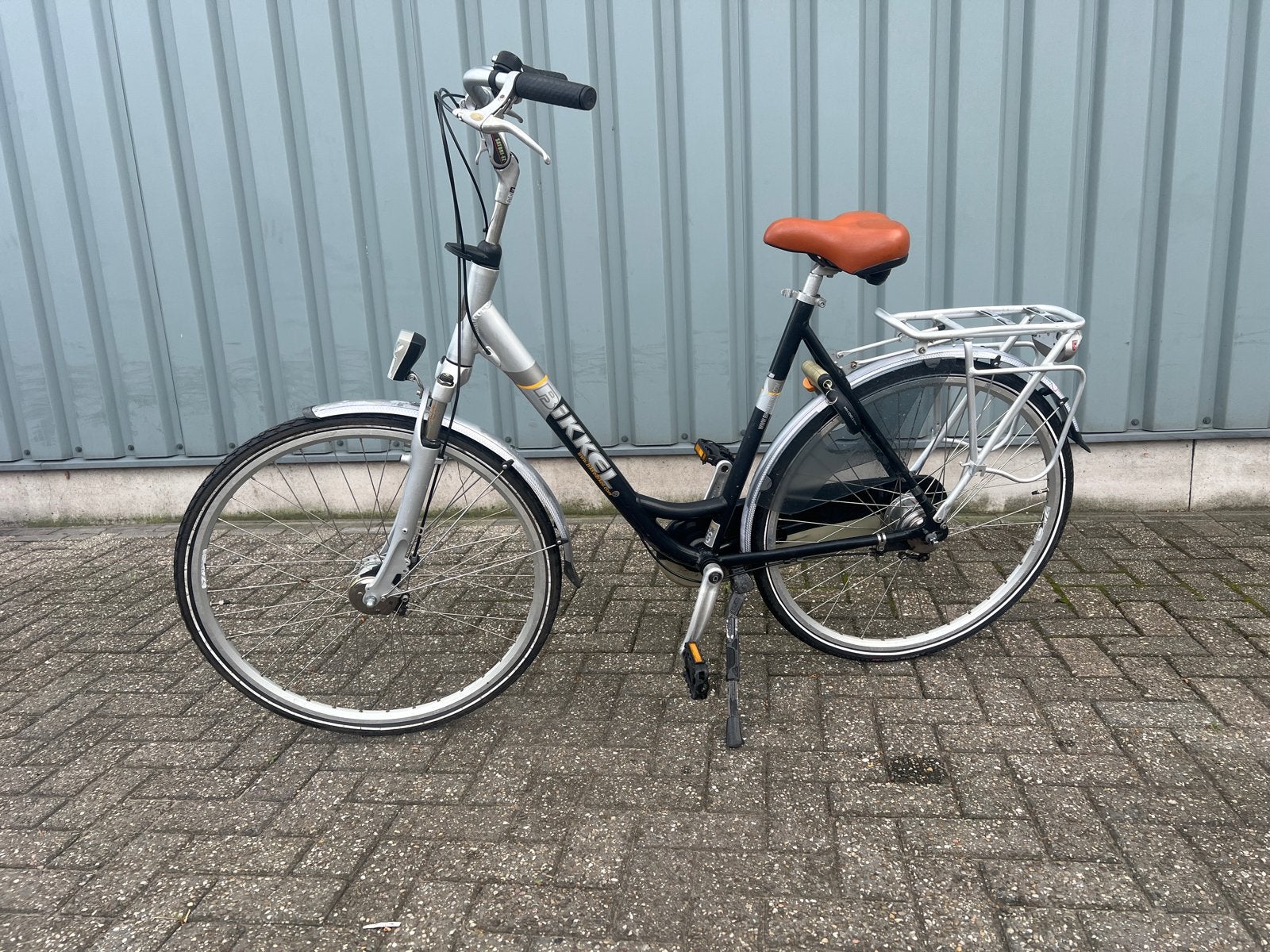 Bikkel damesfiets met lage instap en versnellingen, Fietsen en Brommers, Fietsen | Dames | Damesfietsen, 50 tot 53 cm, Trommelrem