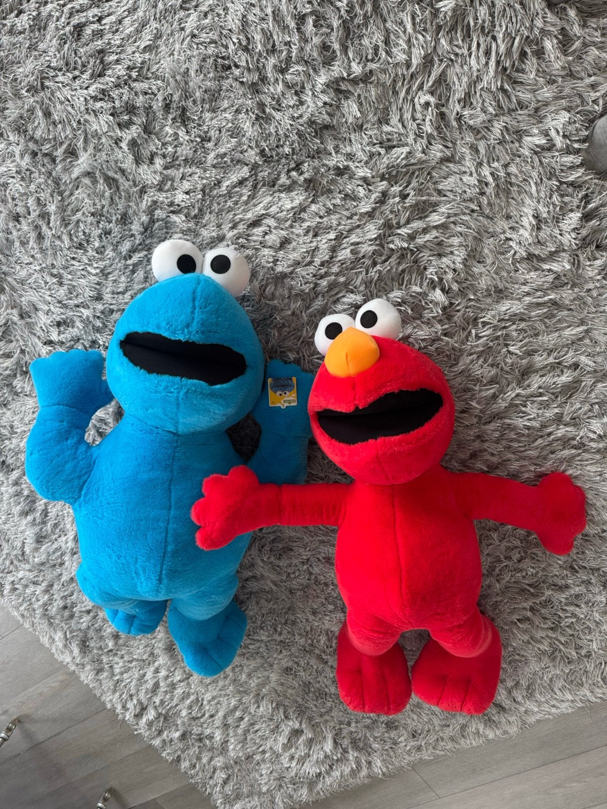 Cookiemonster en Elmo knuffels, Kinderen en Baby's, Ophalen of Verzenden, Nieuw, Overige typen