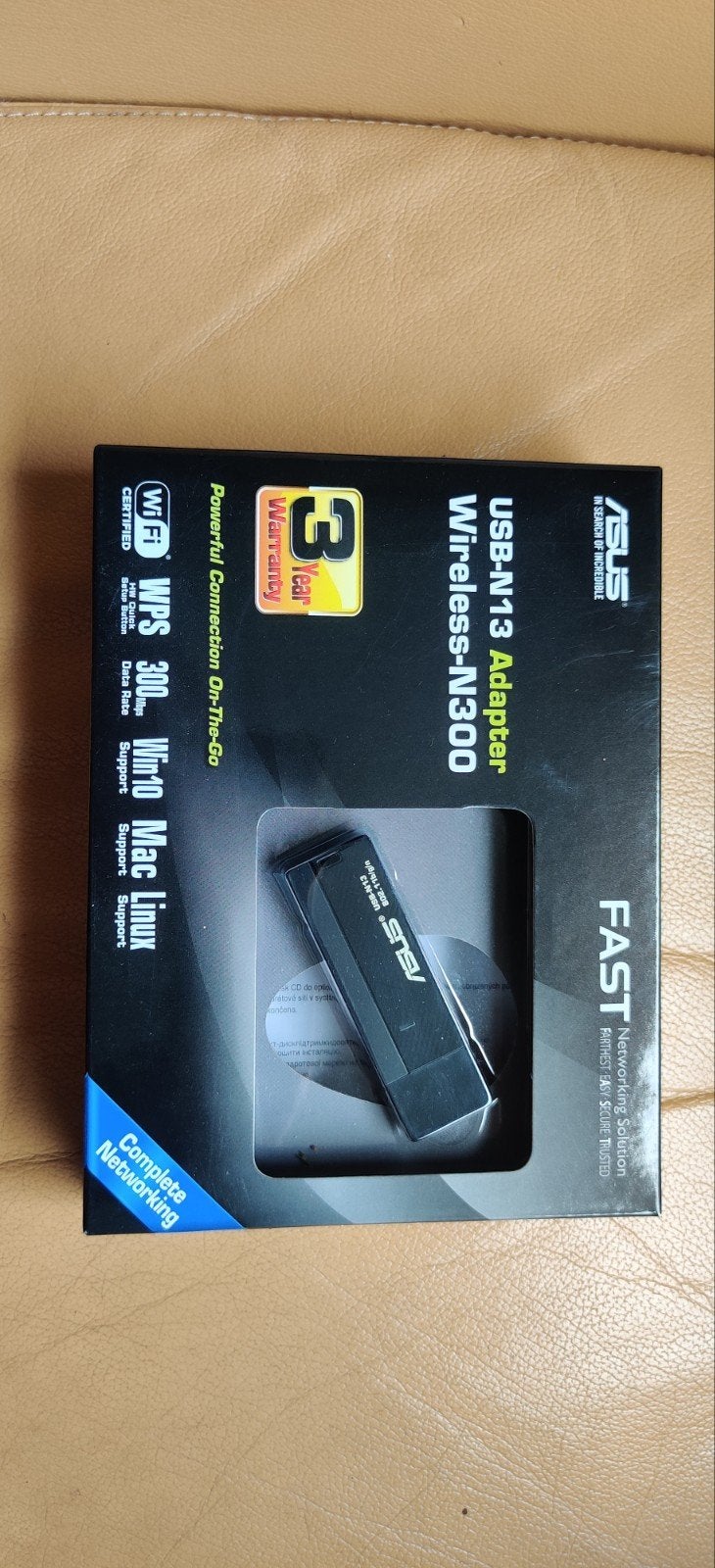 ASUS USB-N13 Wireless-N300 Adapter - Nieuw in doos, Ophalen of Verzenden, Nieuw, Router, ASUS