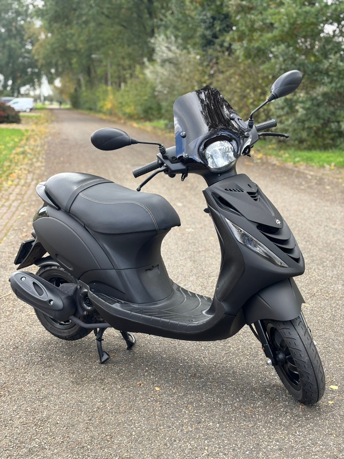 ✅ Zeer Nette Piaggio Zip Sp Snor 2016 4T Mat Zwart! ✅, Ophalen of Verzenden, Zo goed als nieuw, Benzine, Zip