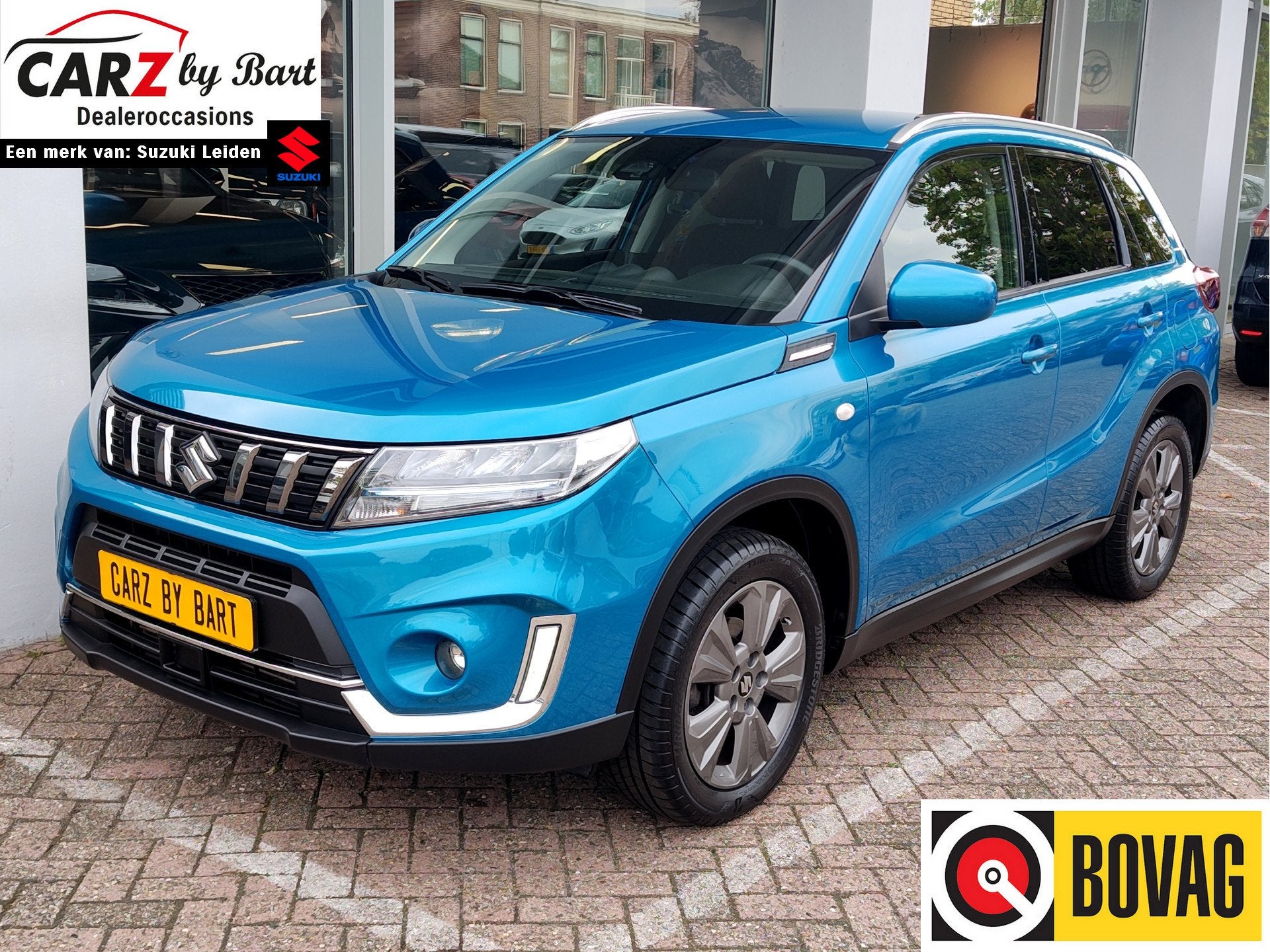 Suzuki Vitara 1.4 BOOSTERJET SMART HYBRID SELECT Navi | Came, Auto's, Suzuki, 12 maanden, Stof, Gebruikt, Zwart