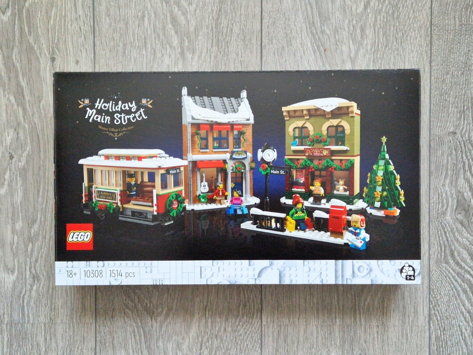 LEGO Icons Winter Village Kerst dorpsstraat | #10308, Kinderen en Baby's, Speelgoed | Duplo en Lego, Gebruikt, Ophalen of Verzenden