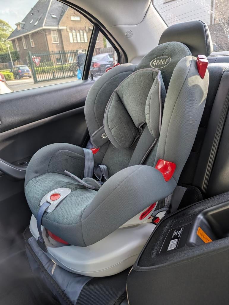 Kinder autostoeltje 4BABY - Veilig en Comfortabel, Overige merken, Verstelbare rugleuning, Ophalen of Verzenden, 9 t/m 36 kg