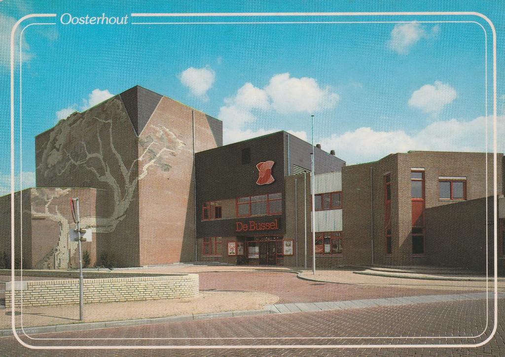 OOSTERHOUT Cultureel Centrum De Bussel, Verzamelen, Ansichtkaarten | Nederland, Verzenden, 1980 tot heden, Gelopen, Noord-Brabant